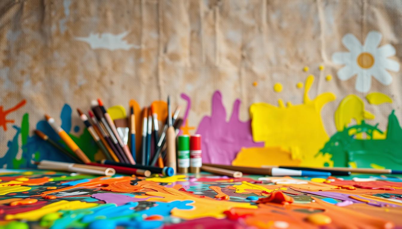 Zoom sur la peinture acrylique