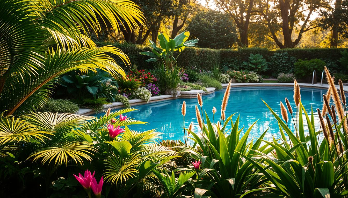 meilleures plantes pour sublimer les abords de votre piscine